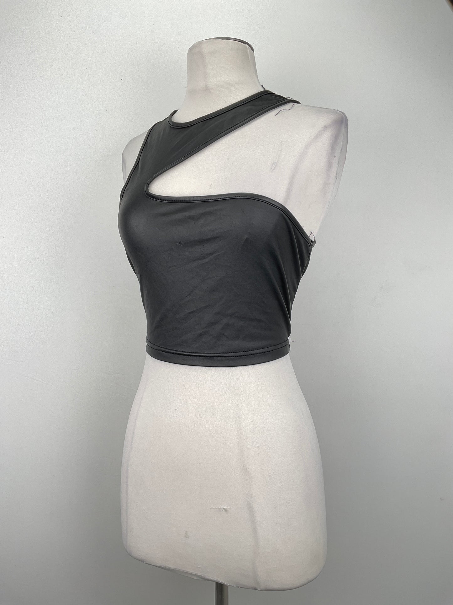 Blusa Leder Negro Variangis