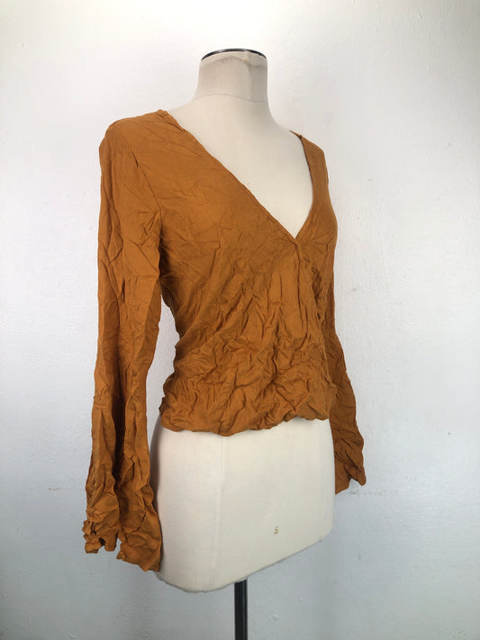 Blusa Mostaza Forever 21