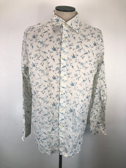 Camisa Blanco Floral Perry Ells
