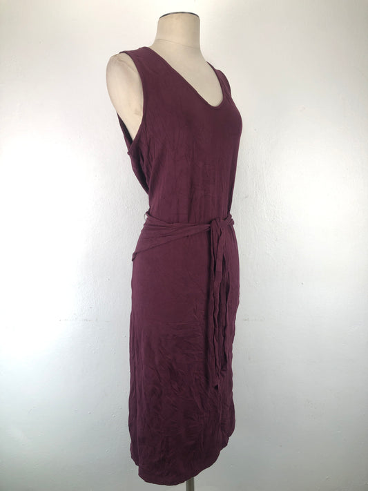 Vestido Rojo vino Belle