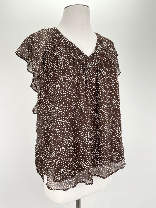 Blusa Marron de Lunares Loft