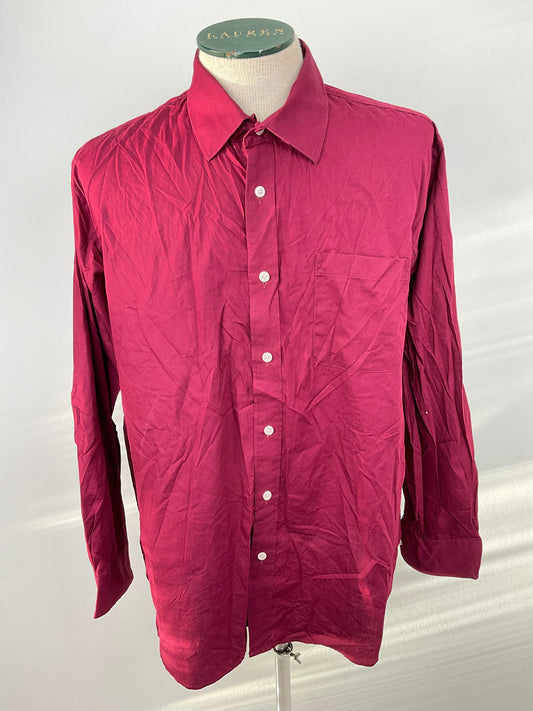 Camisa Rojo vino Bespoke