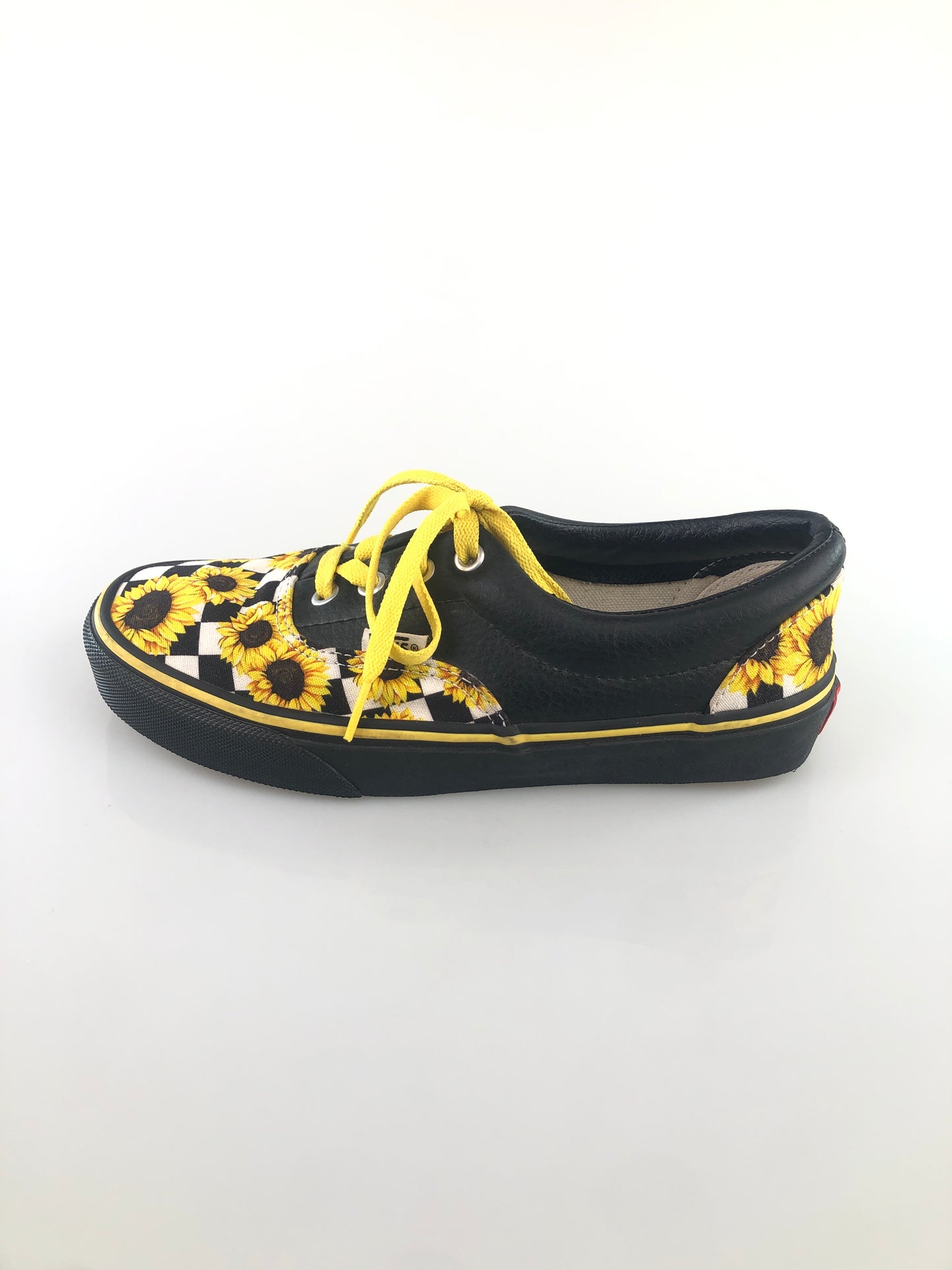 Apargata Negro Mujer Con Diseño de Girasol