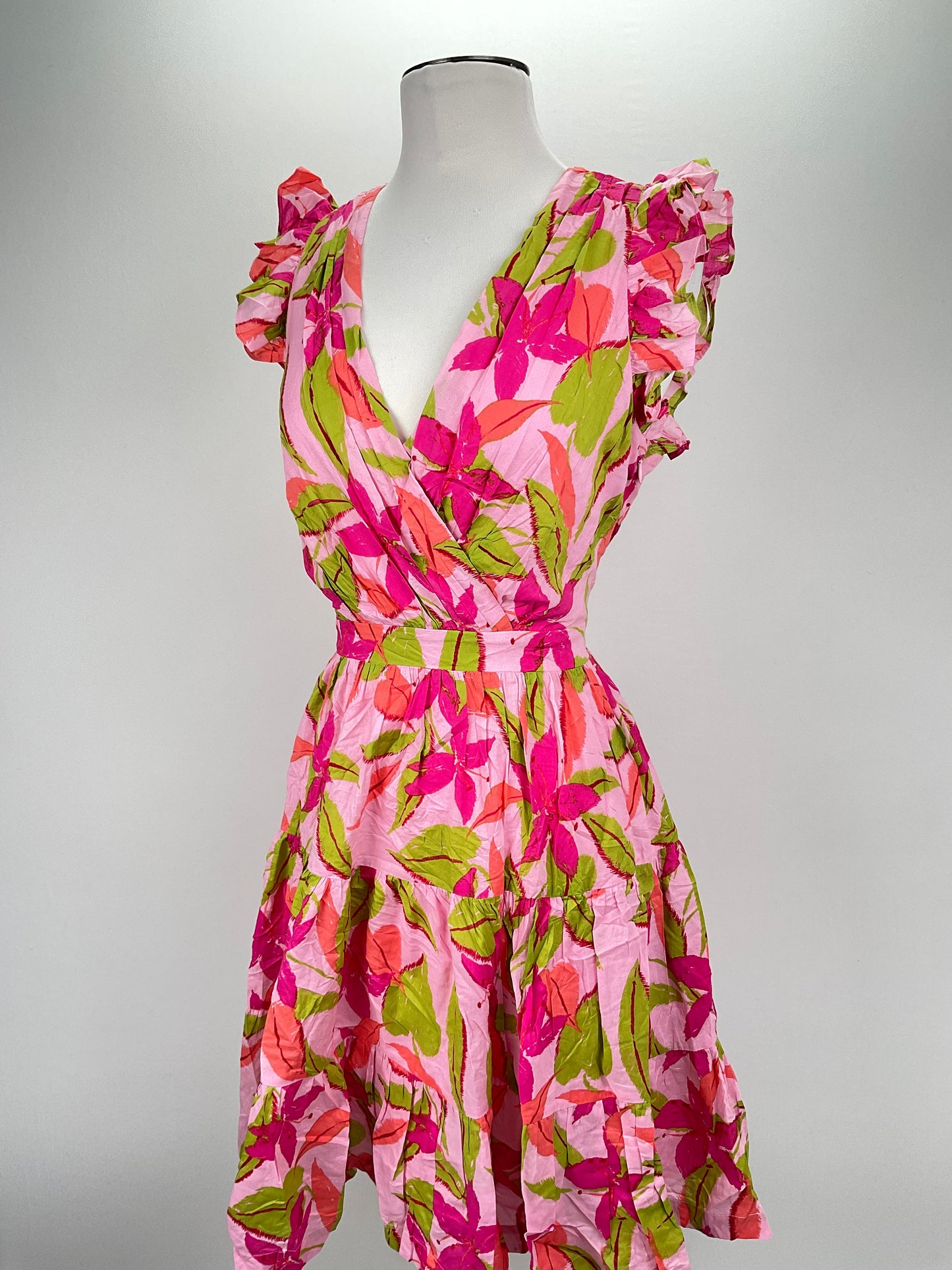 Vestido Rosado Floral Taylor
