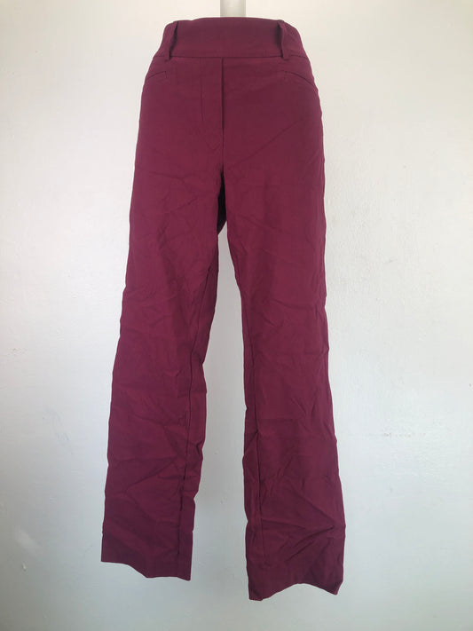 Pantalon Rojo vino de Vestir Reitmans