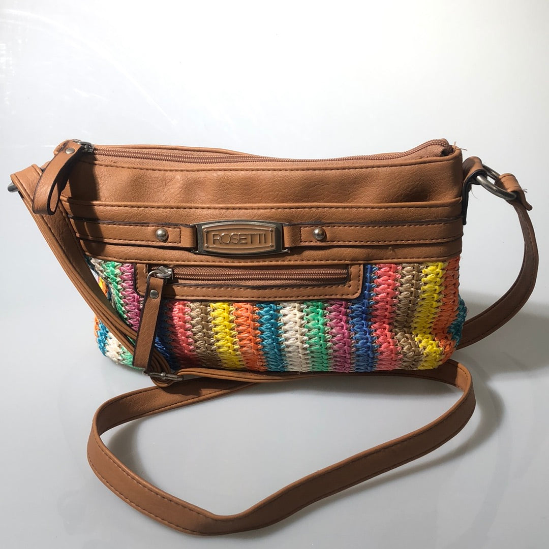 Cartera Marron Rosetti