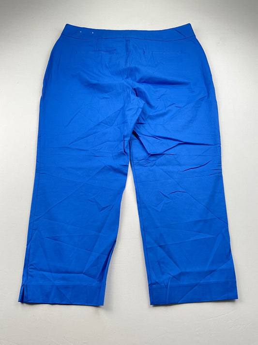 Pantalón Azul De Vestir Ann Taylor