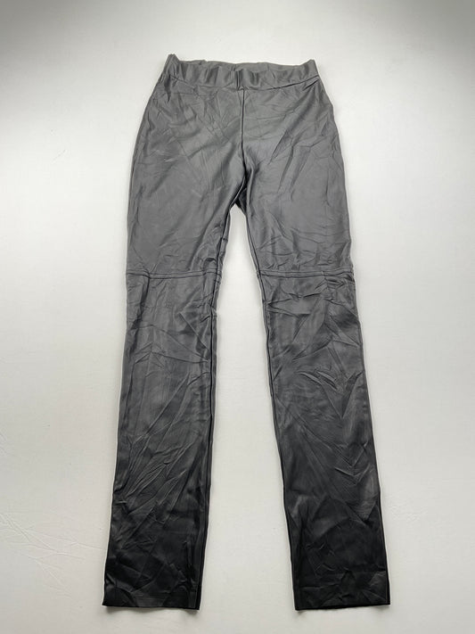 Pantalon Leder Negro Variangis