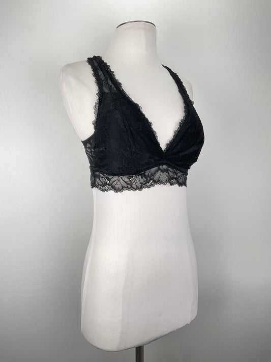 Blusita Negro Floral Deportivo Auden