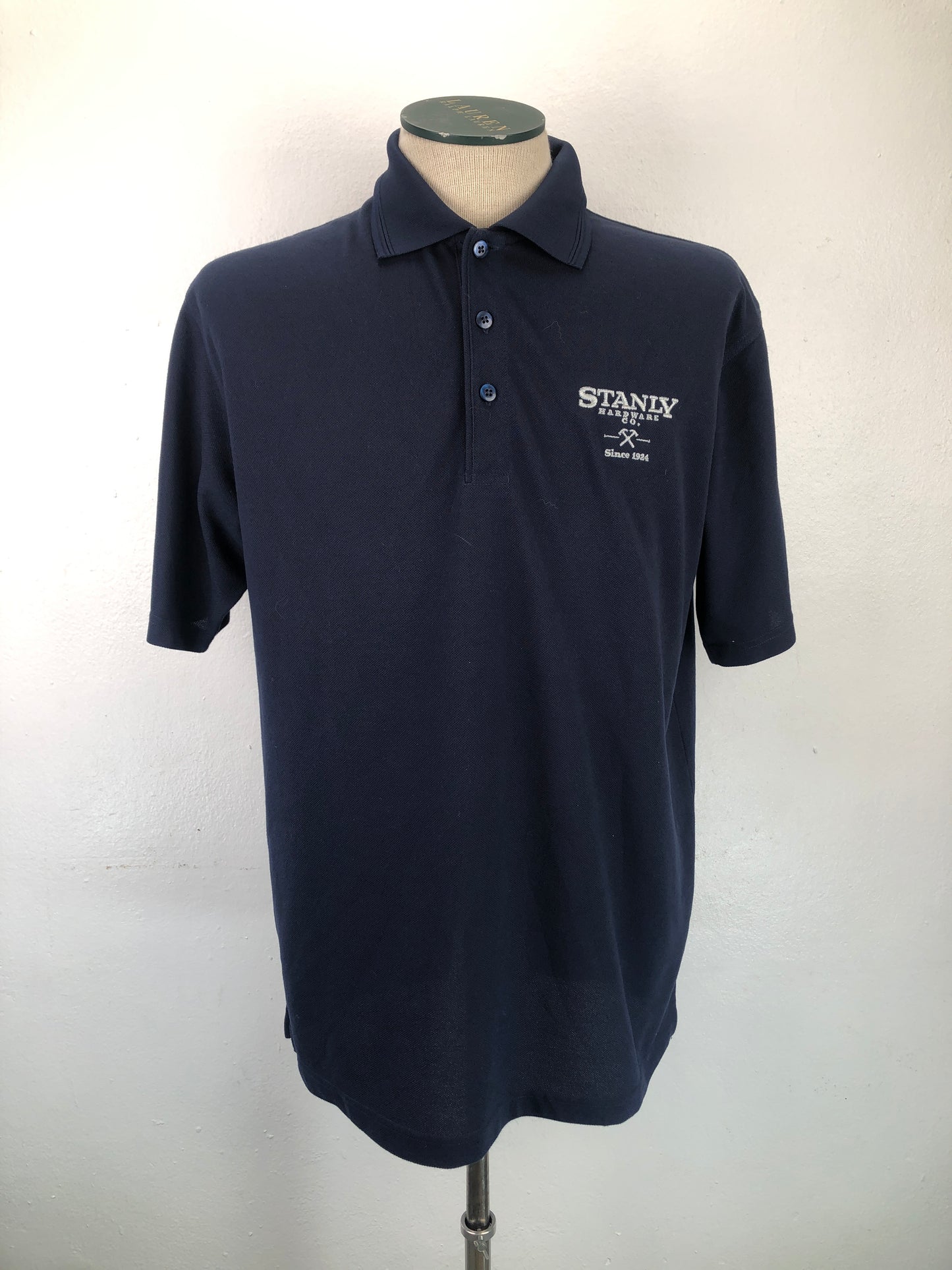 Camiseta Azul osuro Corner Stone
