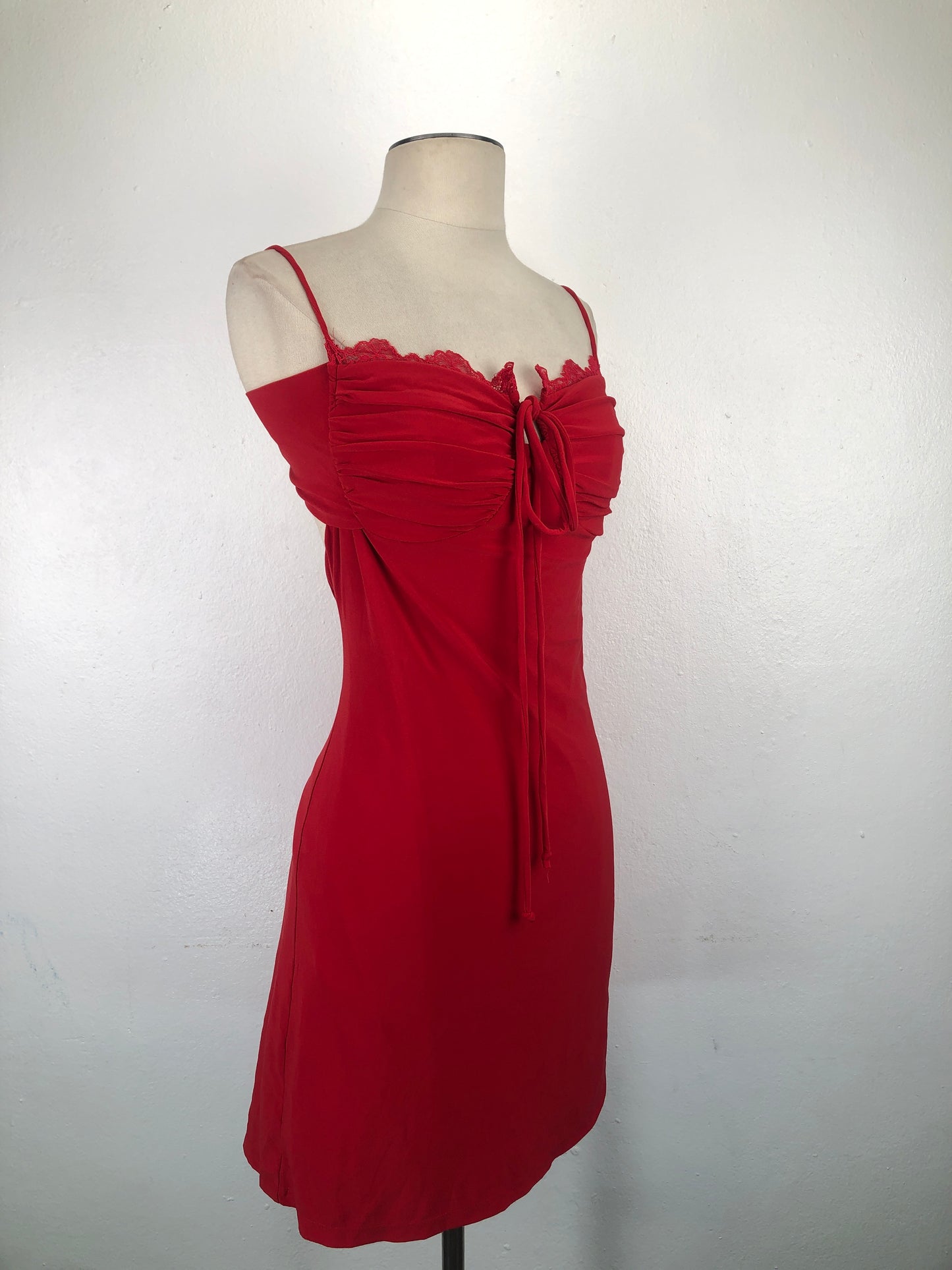 Vestido Rojo Fashion Nova