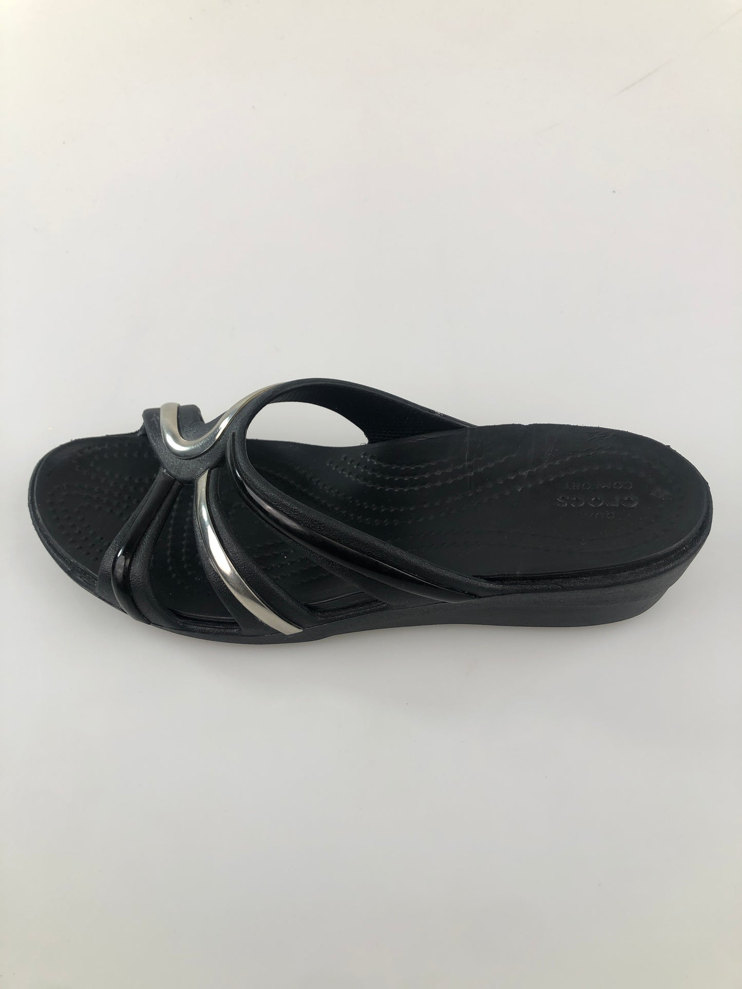 Sandalia Negro Crocs
