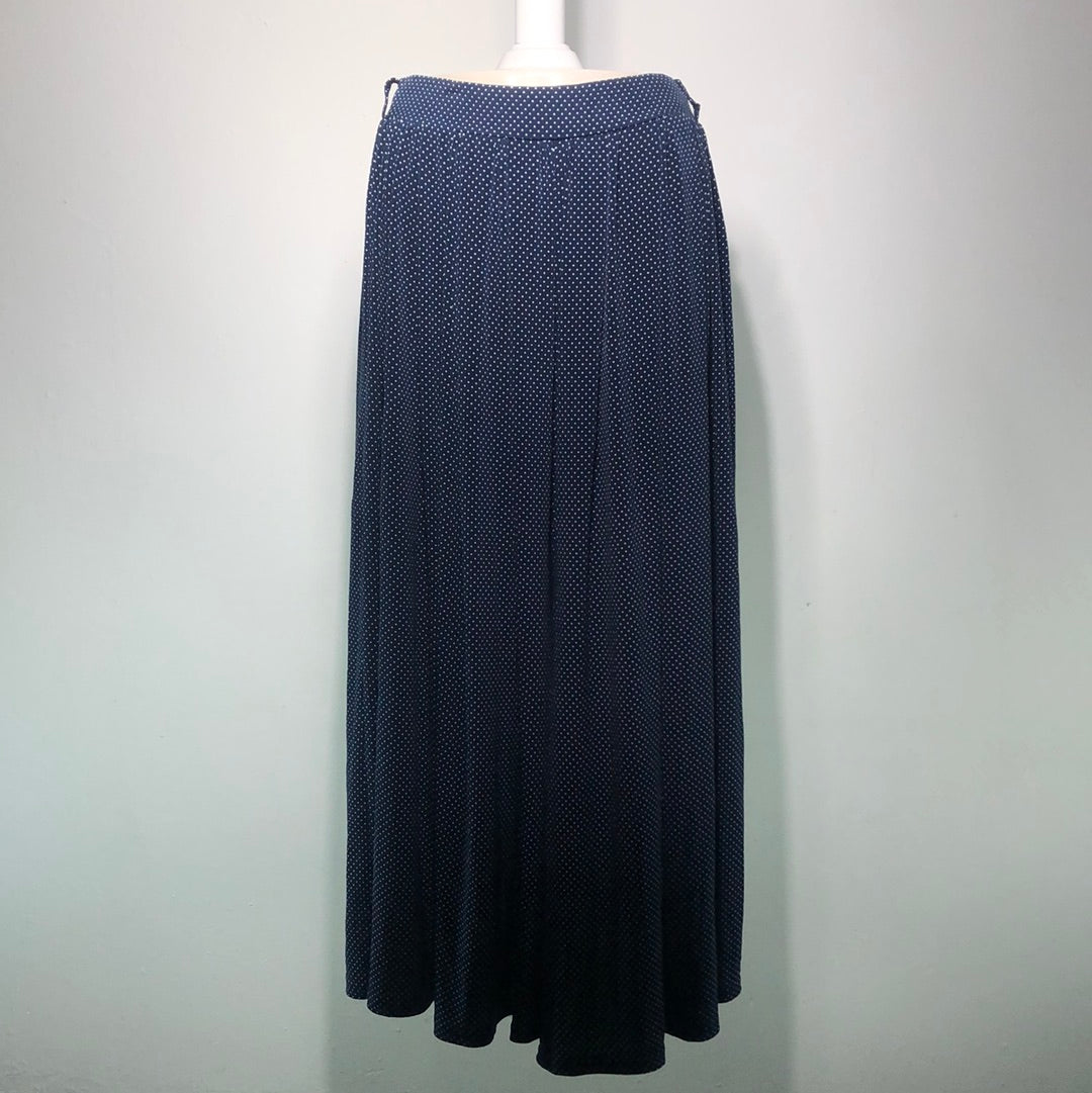 Pantalon Azul Oscuro de Lunares