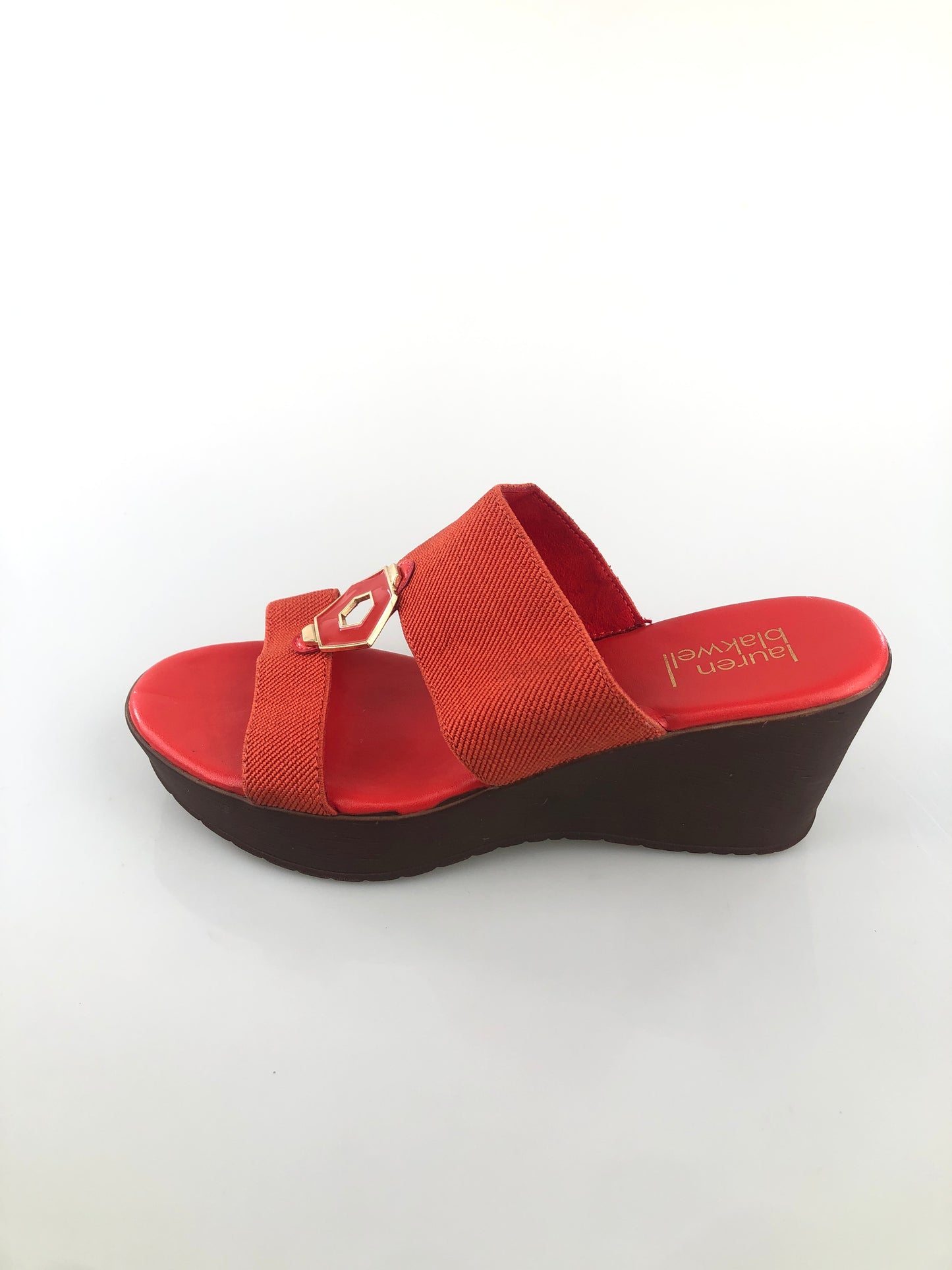 Zapatilla Rojo Plataforma Lauren Blakwel