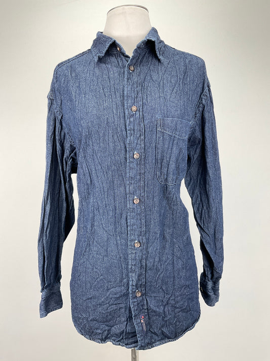 Camisa Jeans Azul Port and Company