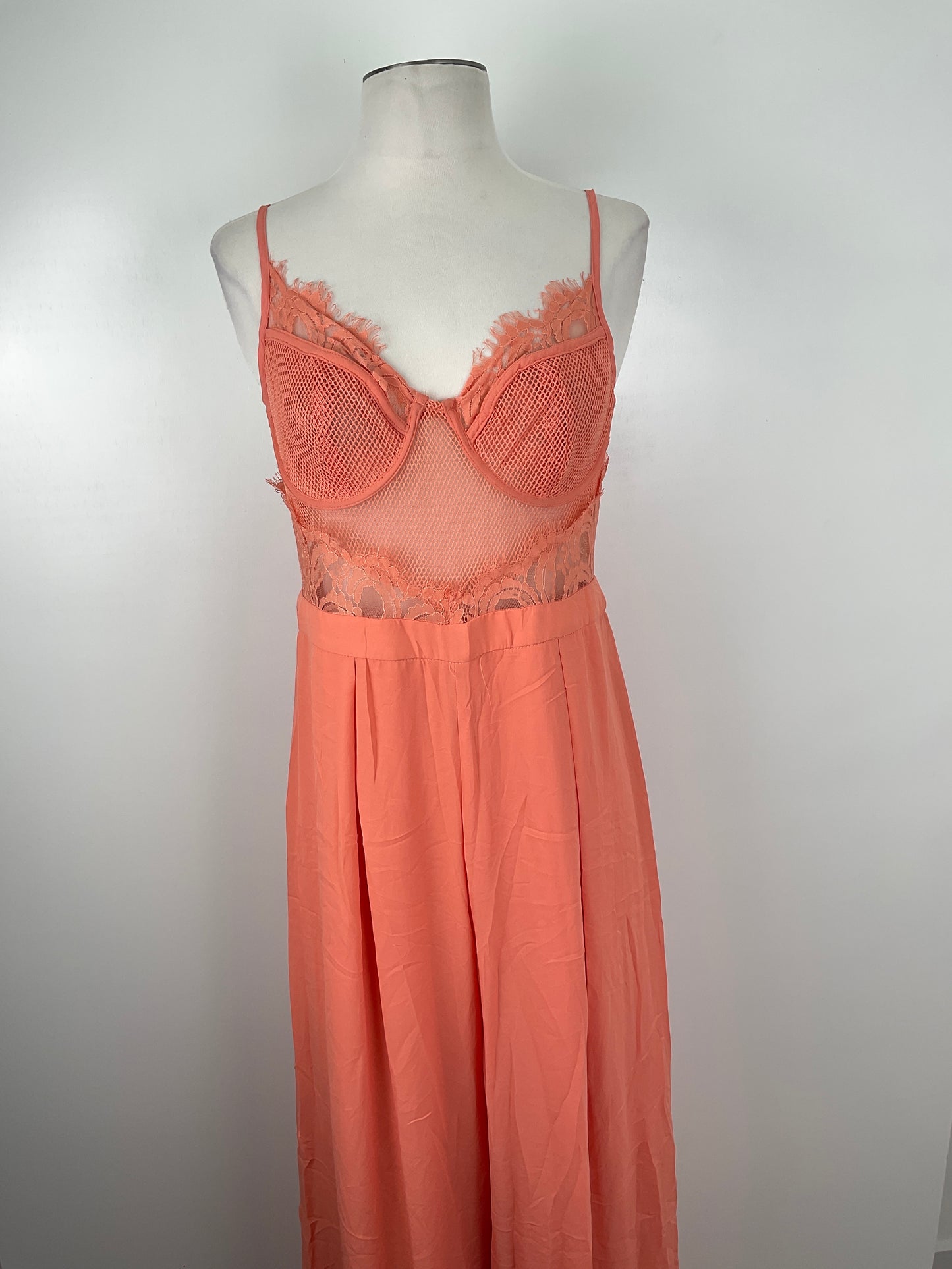 Enterizo Naranja fashion Nova