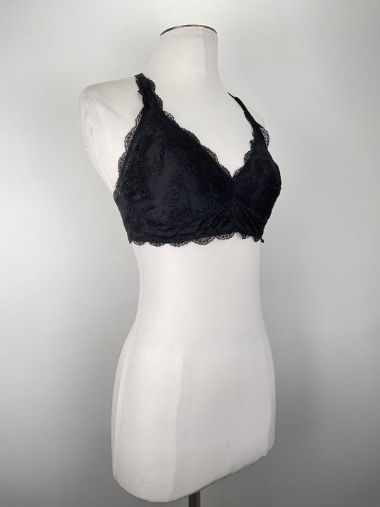 Blusita Negro Floral Felina