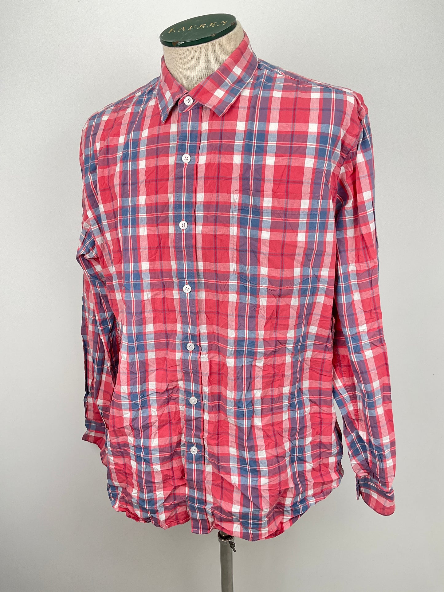 Camisa Multicolor de Cuadro Amazon essentials