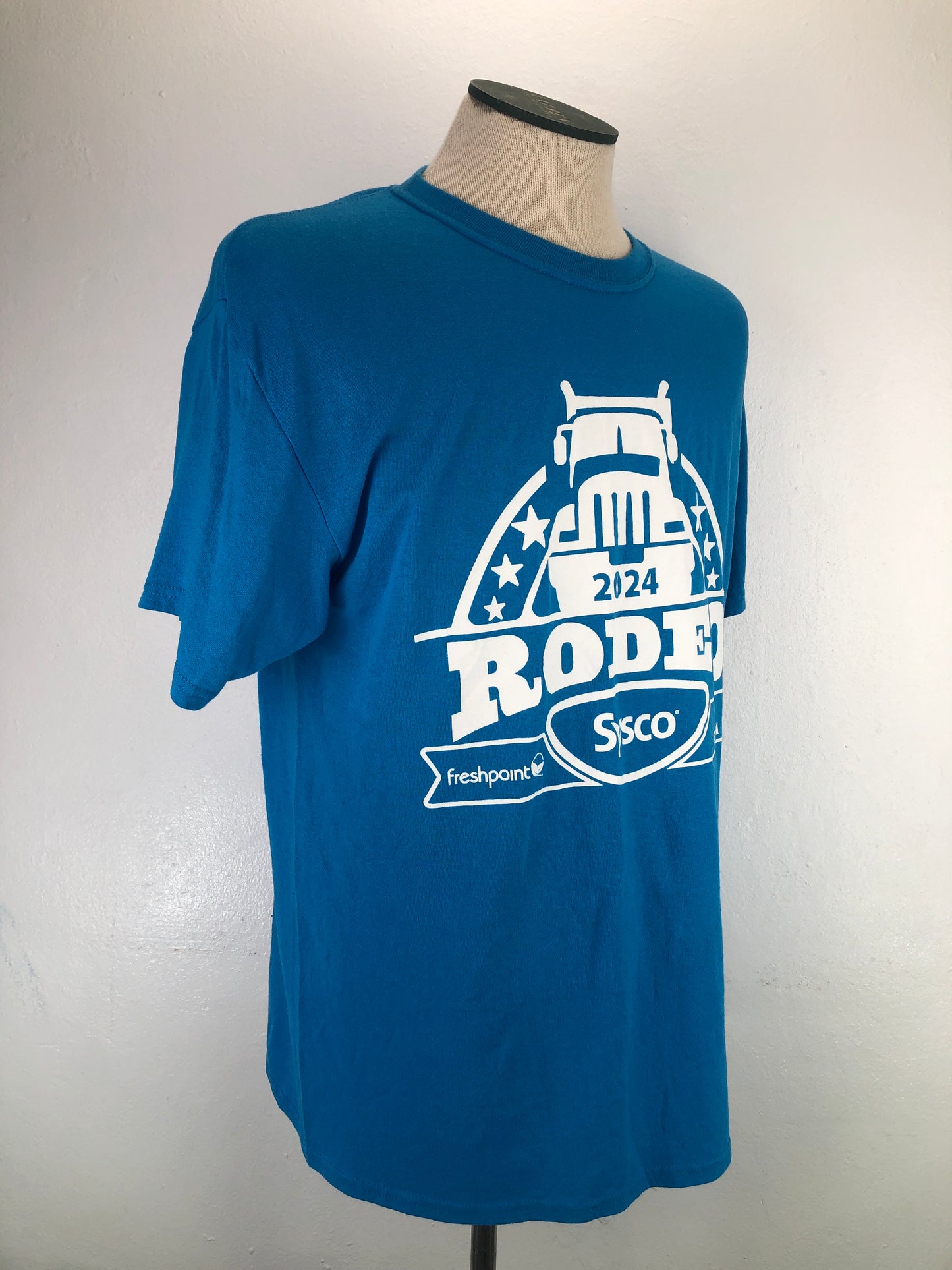 Camiseta Azul claro Port Company