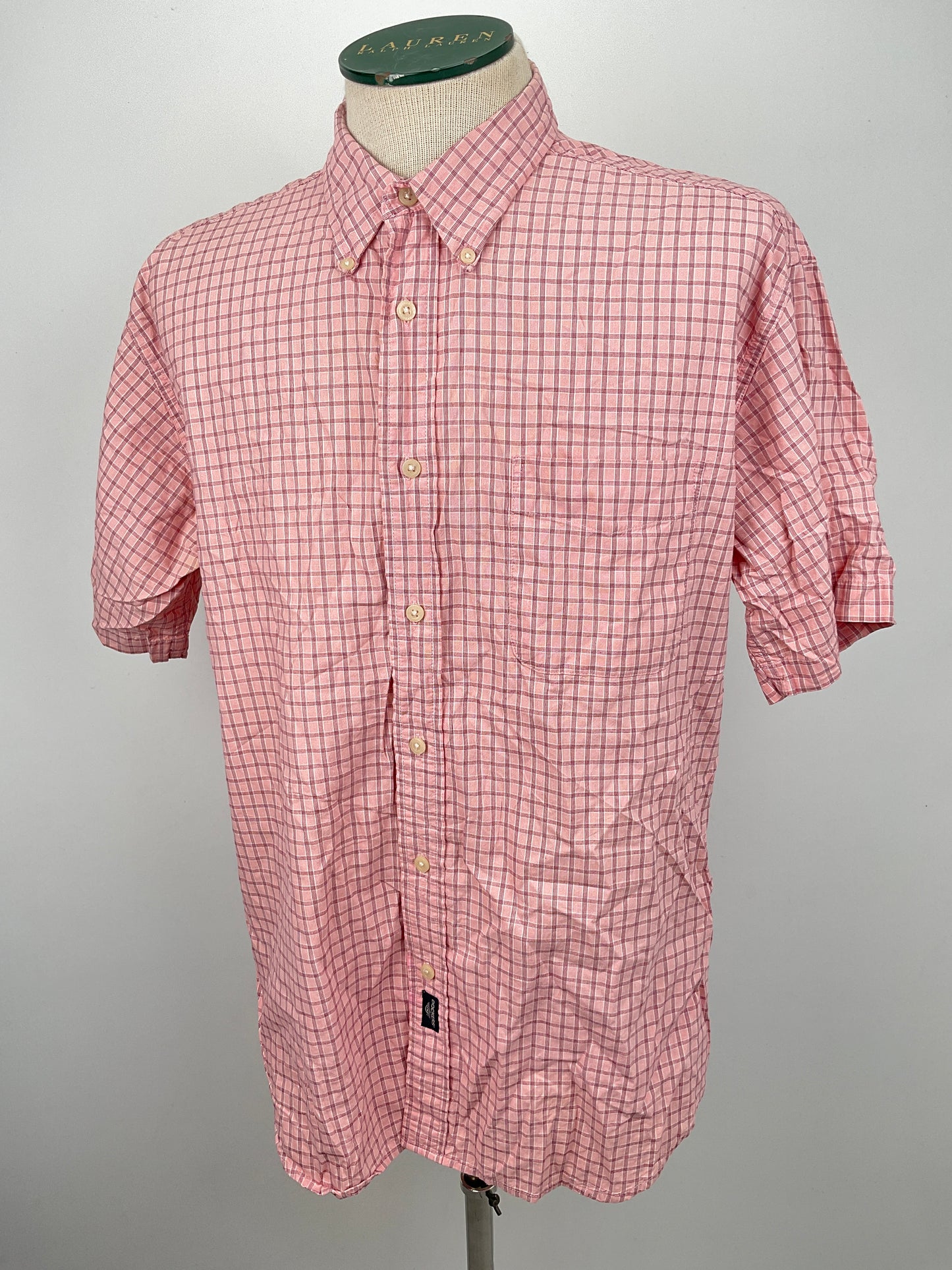 Camisa Naranja de Cuadro Dockers