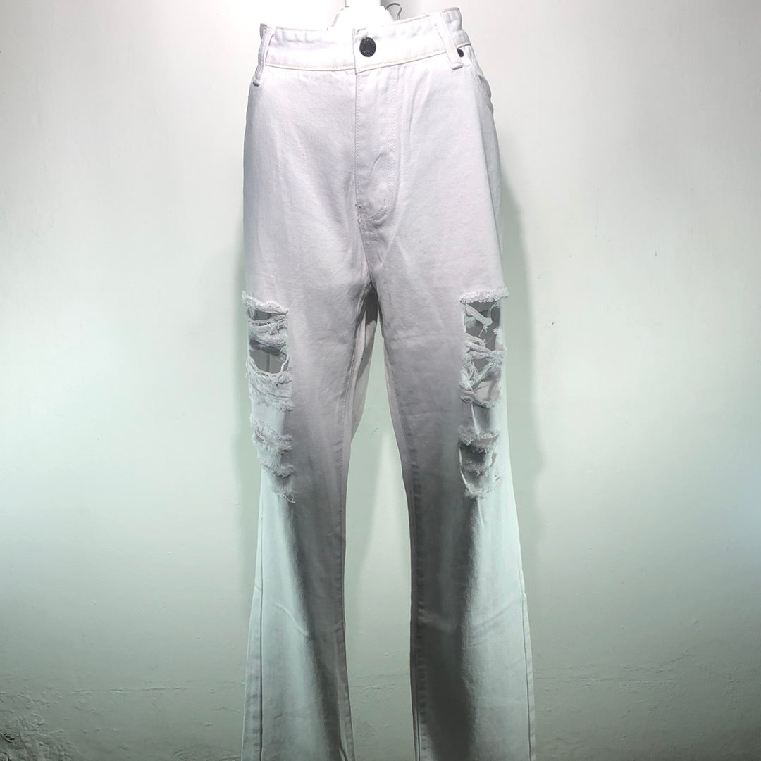 Pantalon Jeans Blanco Partisan