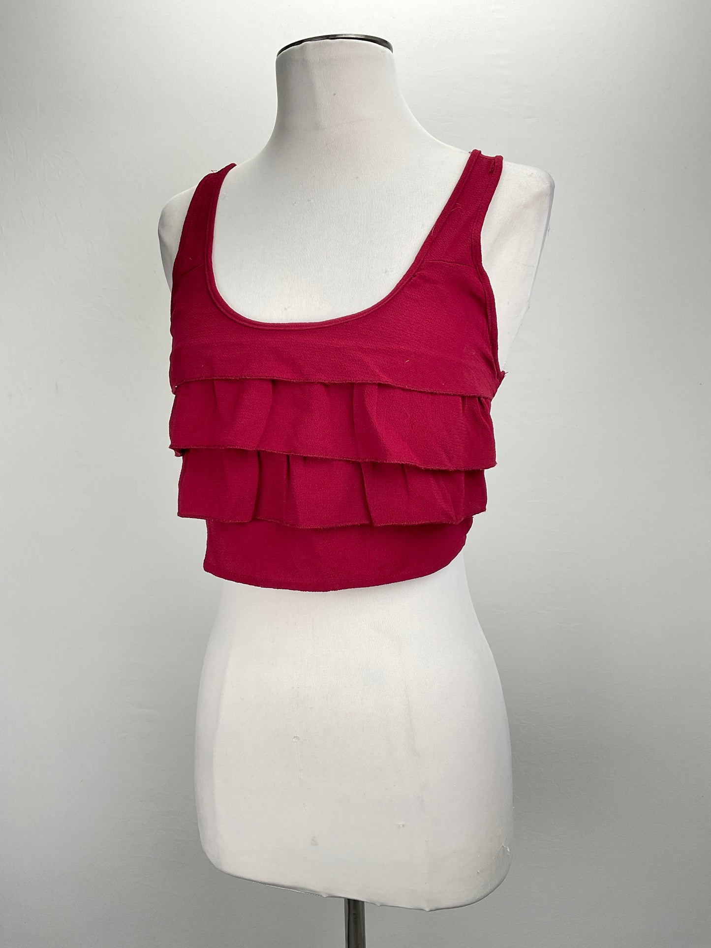 Blusa Rojo vino Charlotte Russe