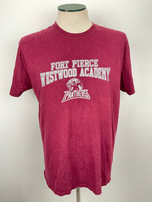 Camiseta Rojo vino Gildan