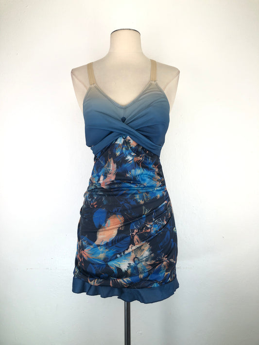 Trajer De Baño Turquesa Variangis