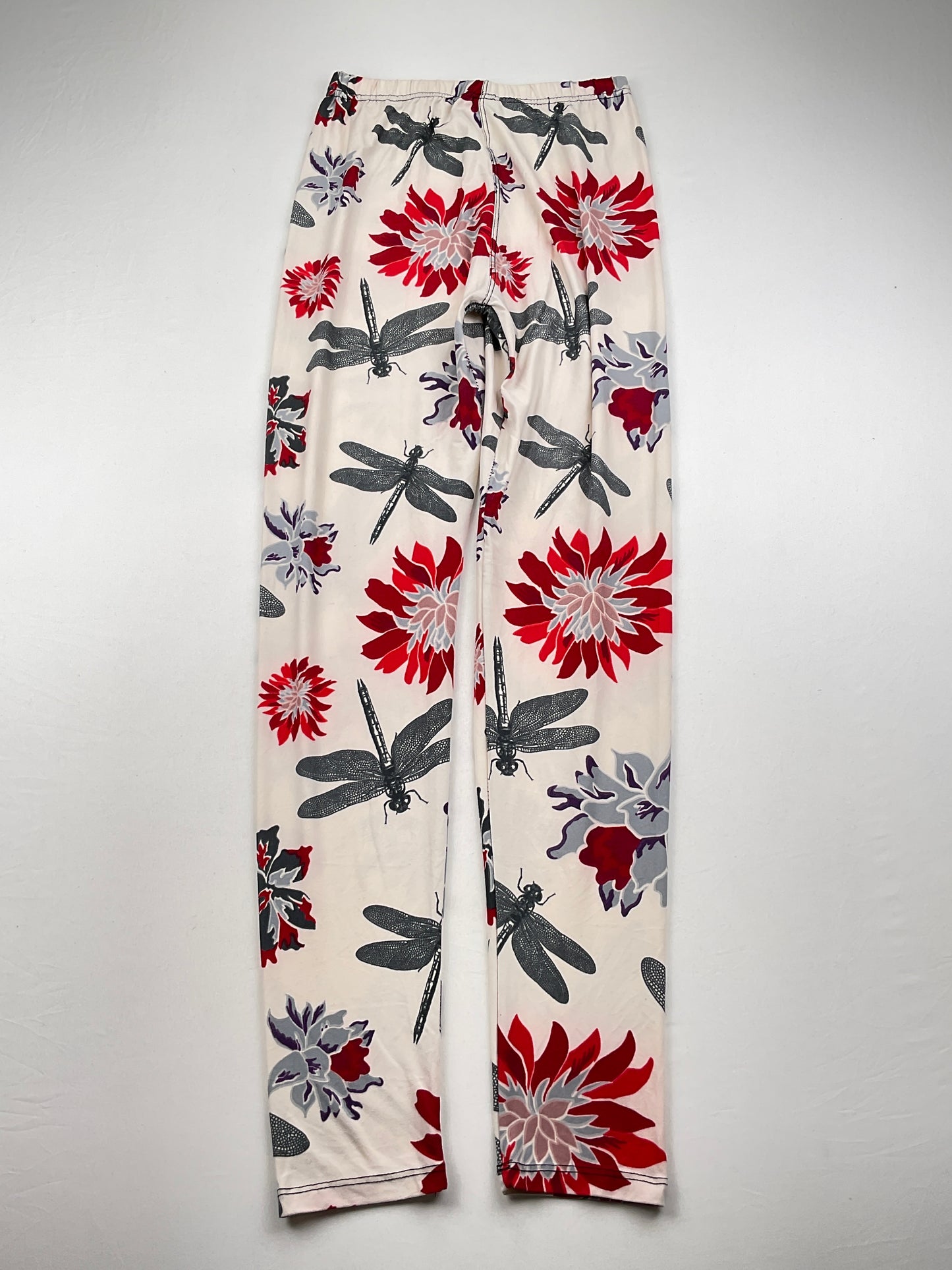 Licra Crema Floral Deportivo Variangis