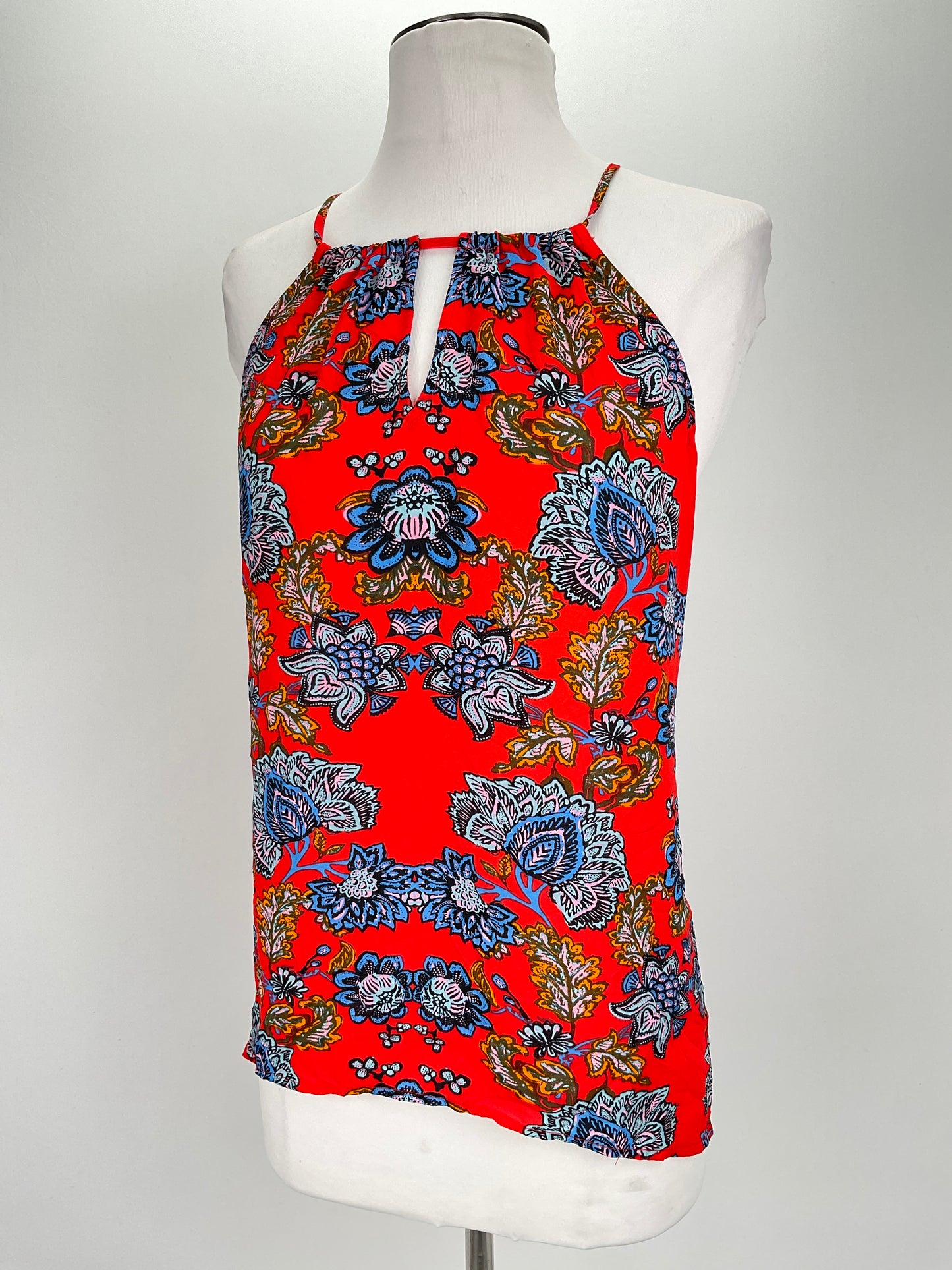 Blusa Naranja Floral Collective Concepts
