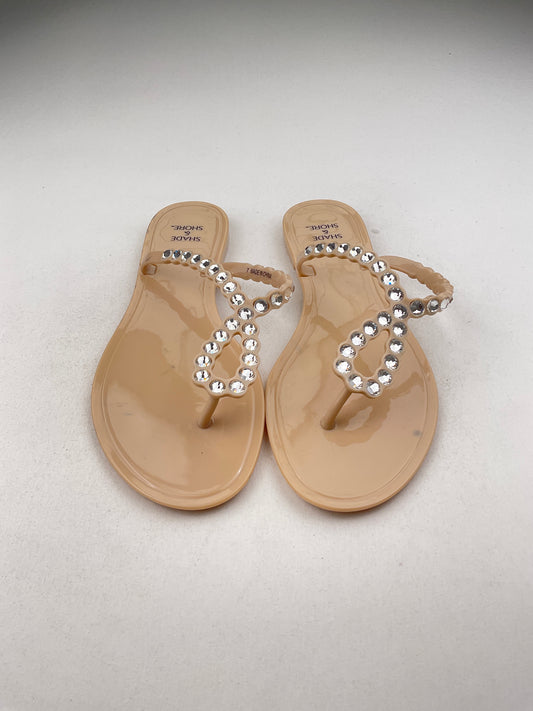 Sandalia Crema de Brillo Shade Shore
