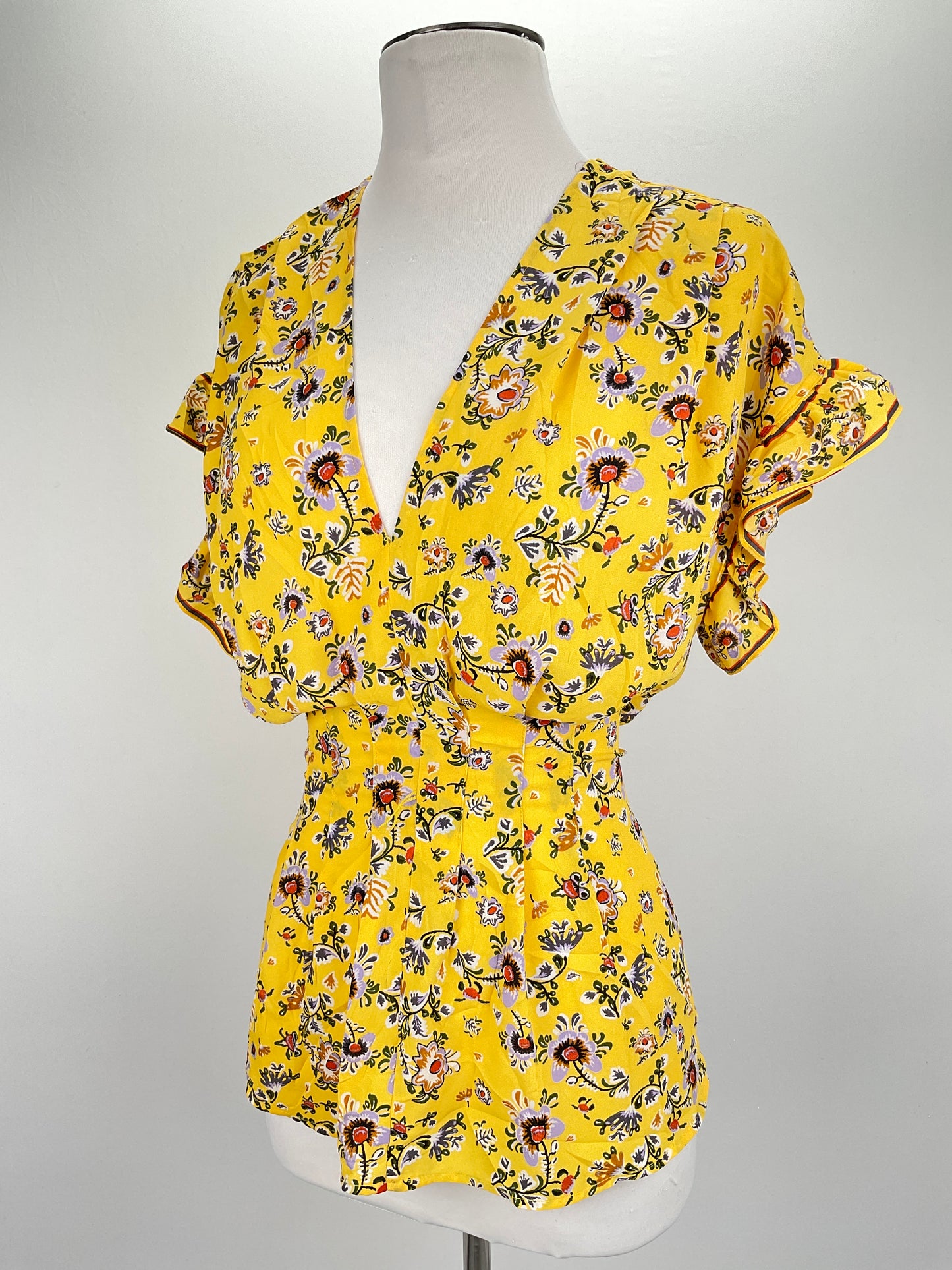 Blusa Amarillo Floral Max Studio