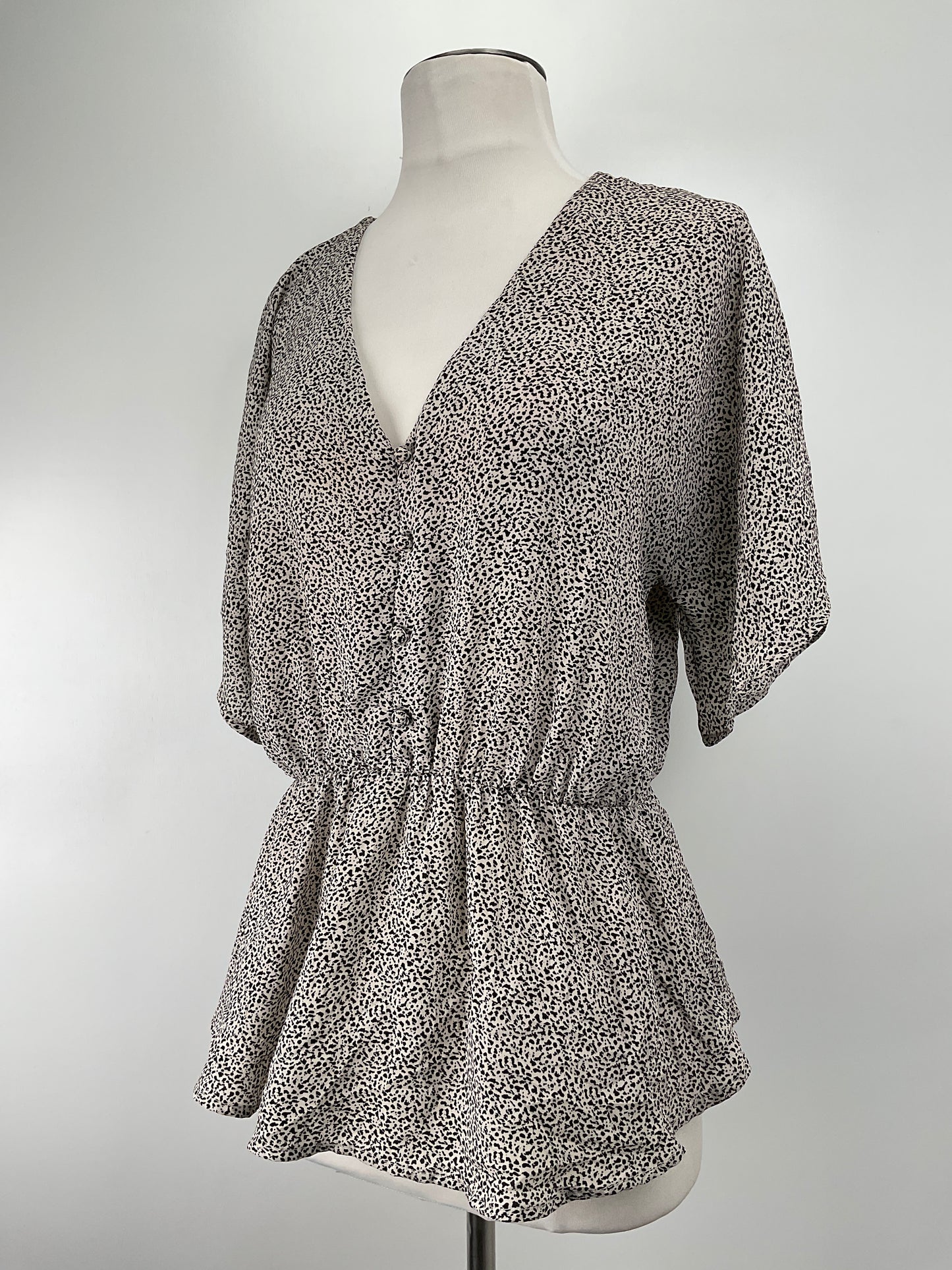 Blusa Crema de Lunares Siena Sky