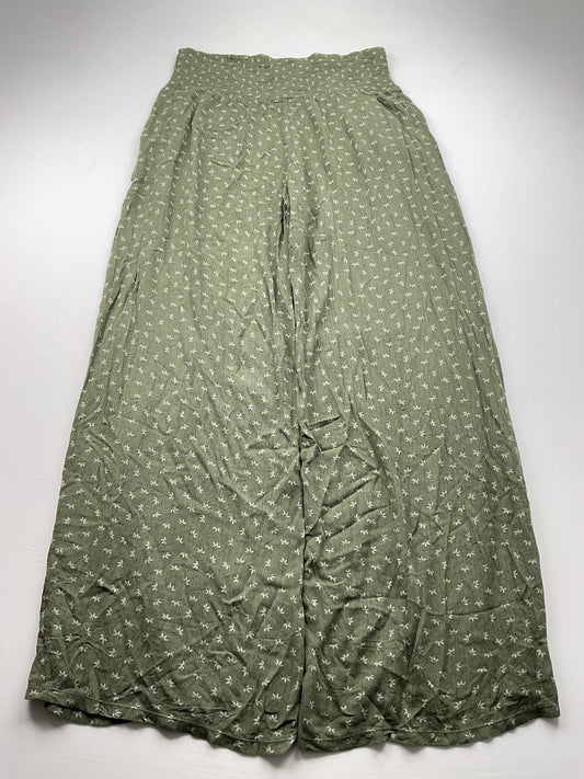 Pantalon Palazzo Verde Floral Variangis