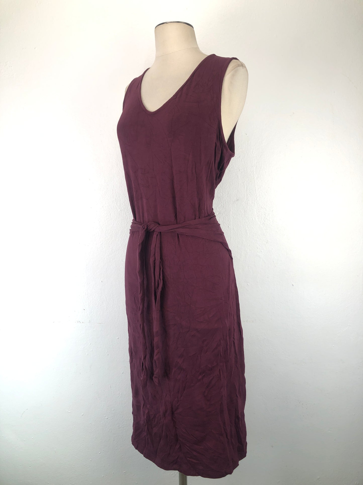 Vestido Rojo vino Belle