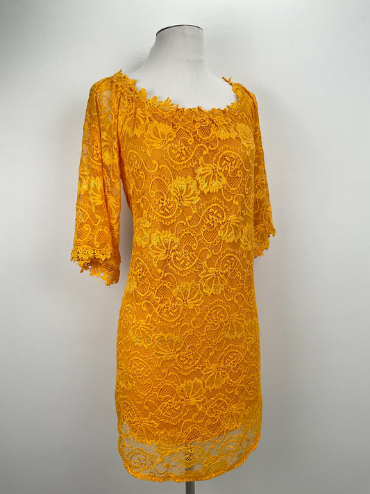 Vestido Amarillo Floral Miholl