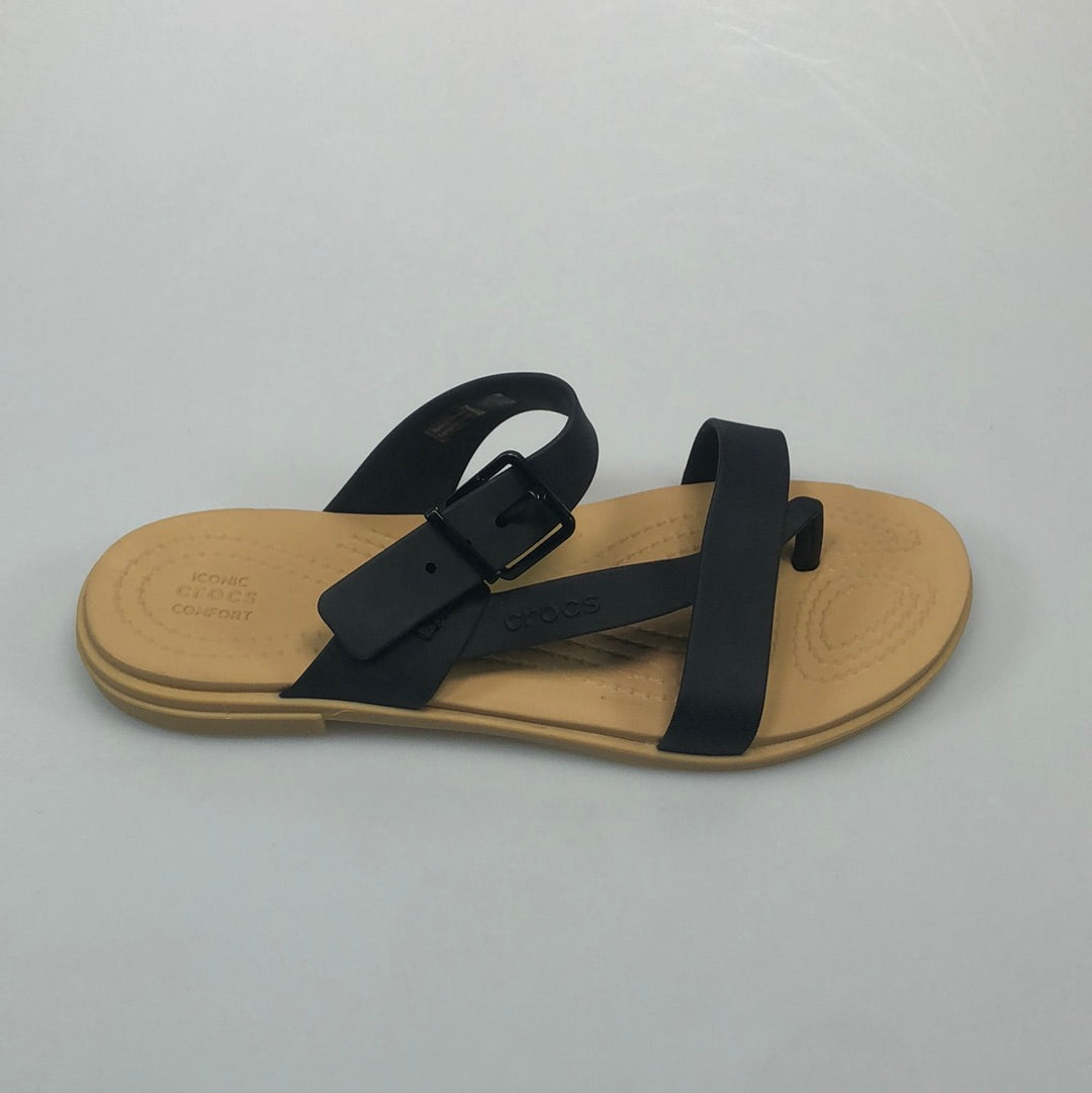 Sandalia Negro Crocs Comfort