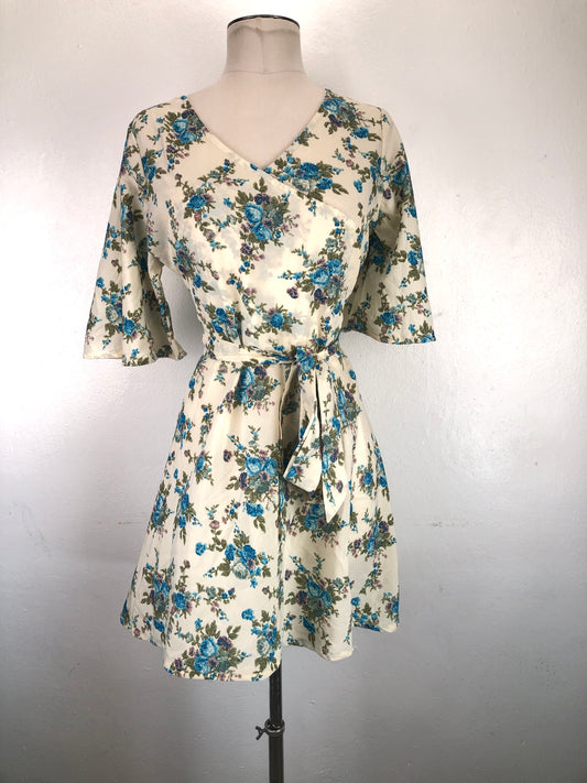 Vestido Beige Floral Variangis