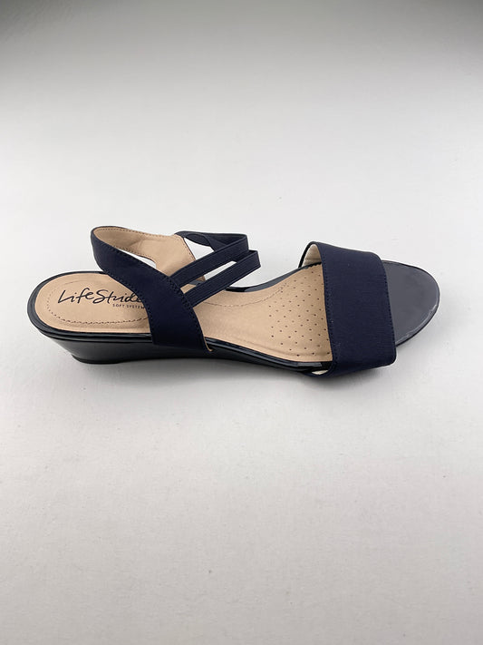 Zapatilla Negro Plataforma Life Stride
