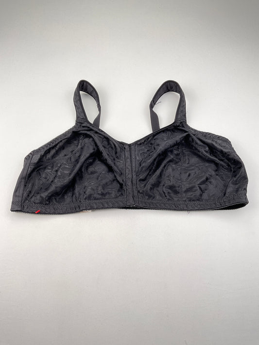 Brasier Negro Floral Jms