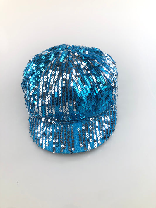 Boina Azul de Brillo