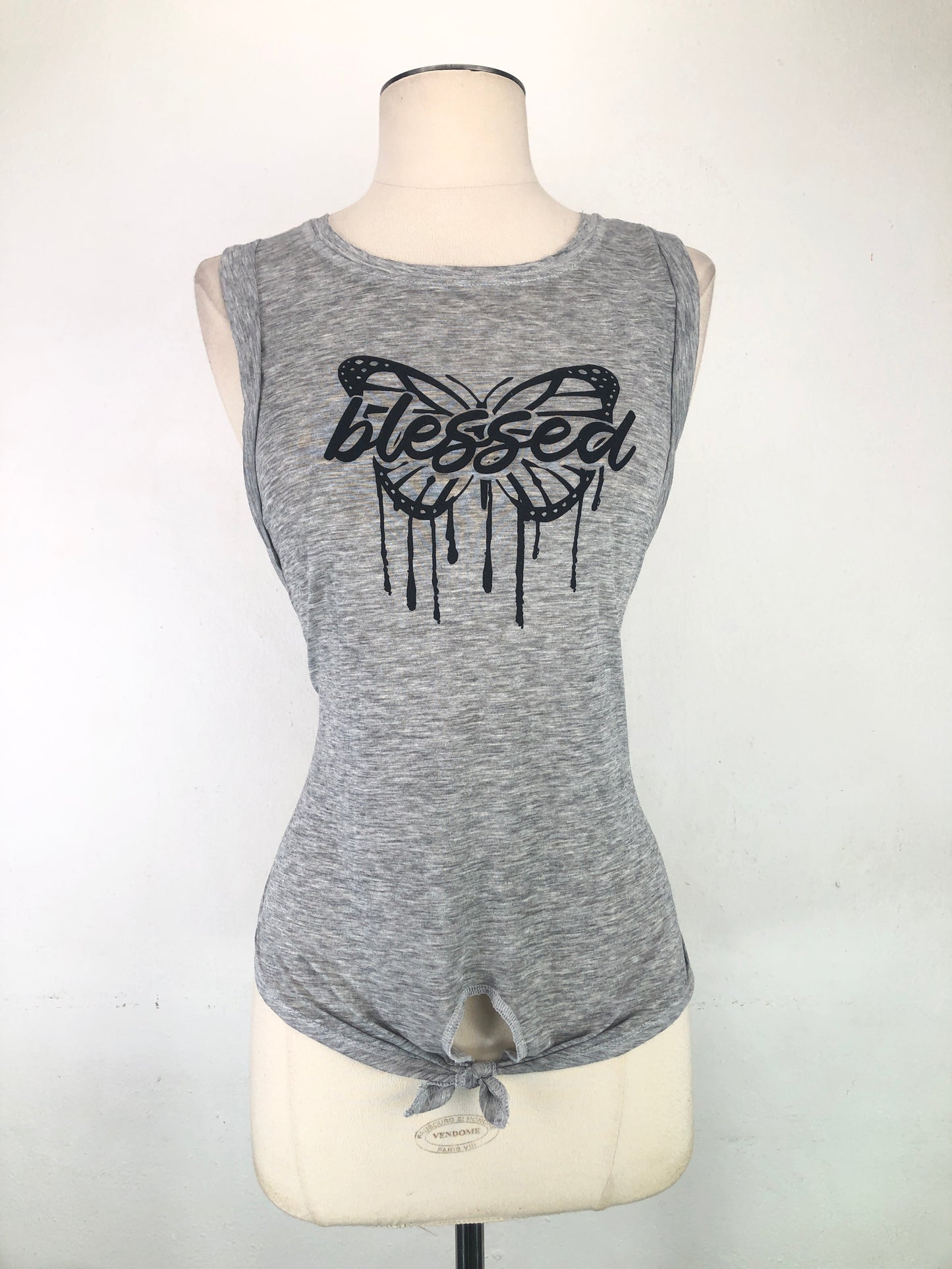 Blusa Gris Derek Heart