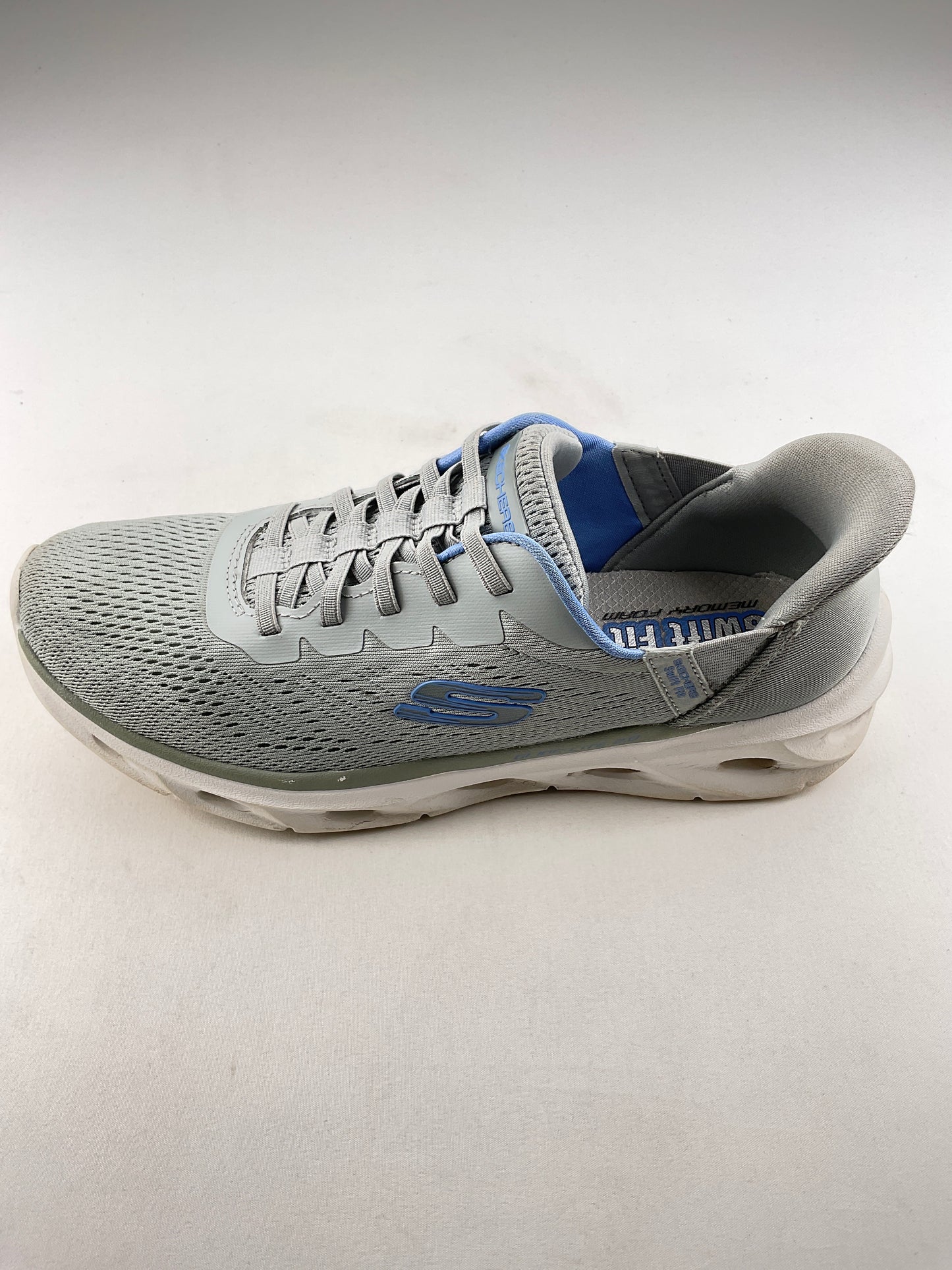 Tenis Gris Deportivo Skechers