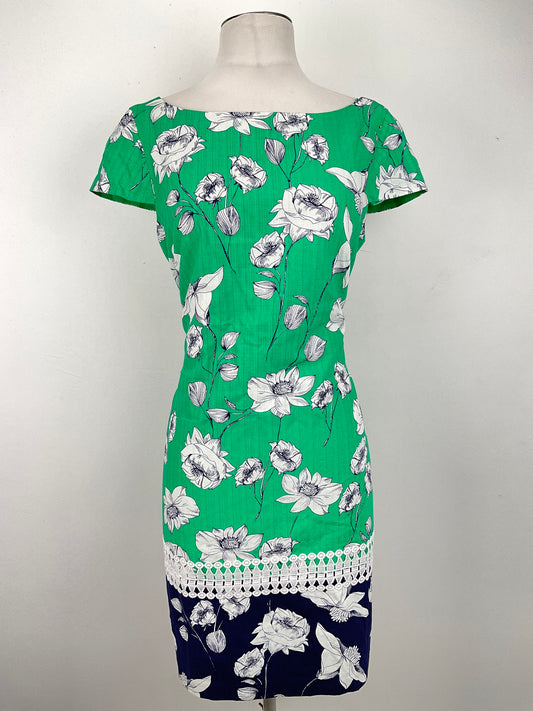 Vestido Verde Floral Eliza