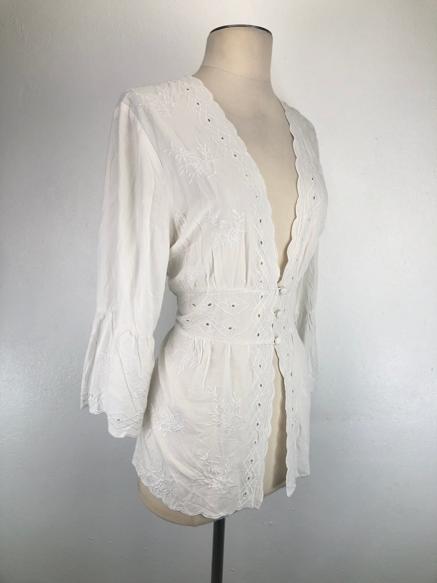 Blusa Blanco Soft Surroundings