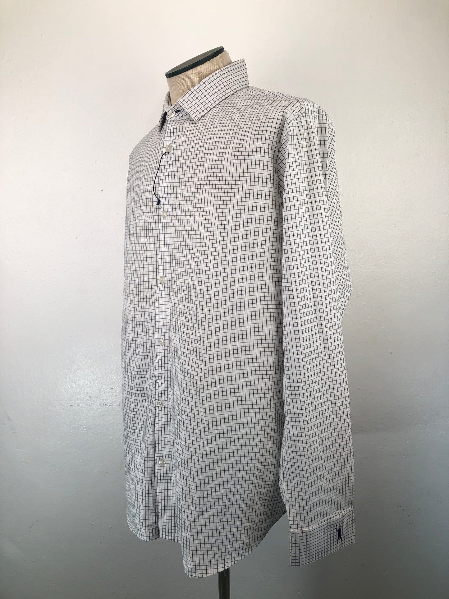 Camisa Blanco Cuadro Mizzen+ Main