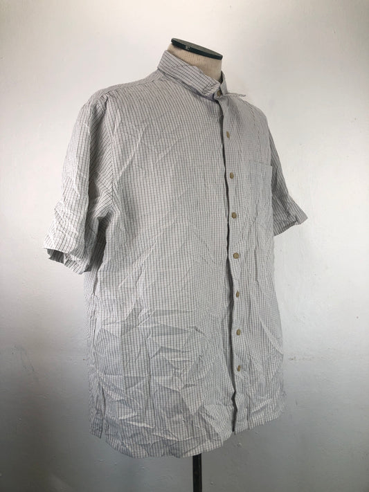 Camisa Gris De Rayas Croft Barrow