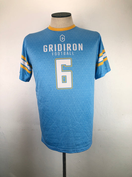 Camiseta Azul Claro Deportivo Shruum