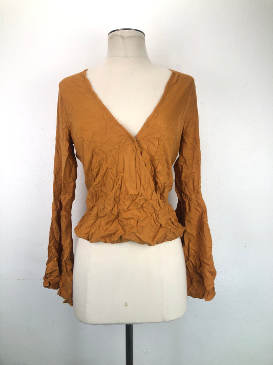 Blusa Mostaza Forever 21