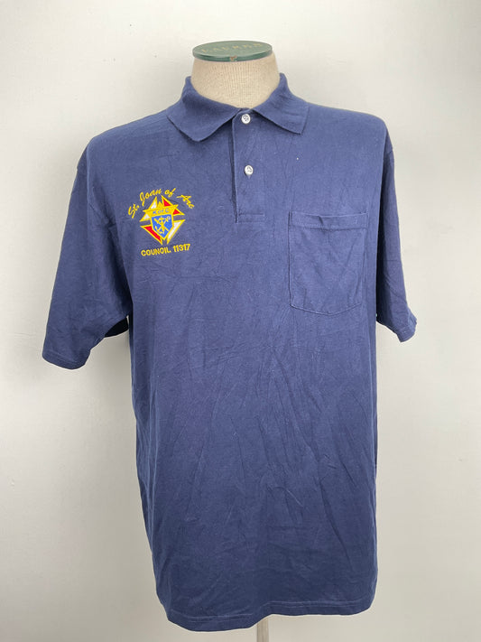 Camiseta Azul Marino Jerzees